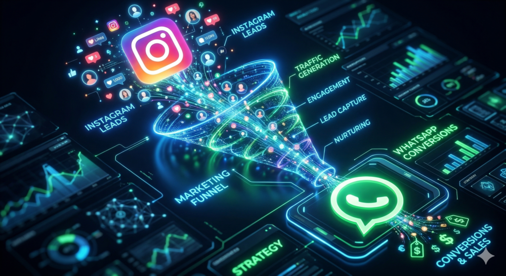 Funil de vendas do instagram para o whatsapp